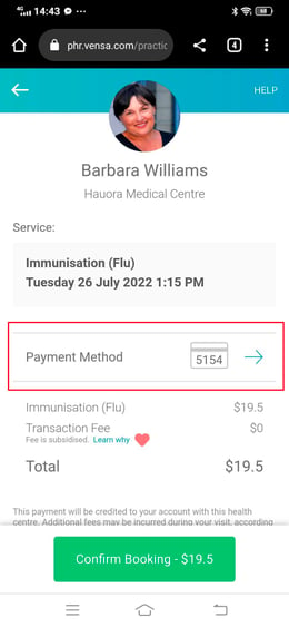 flu payment